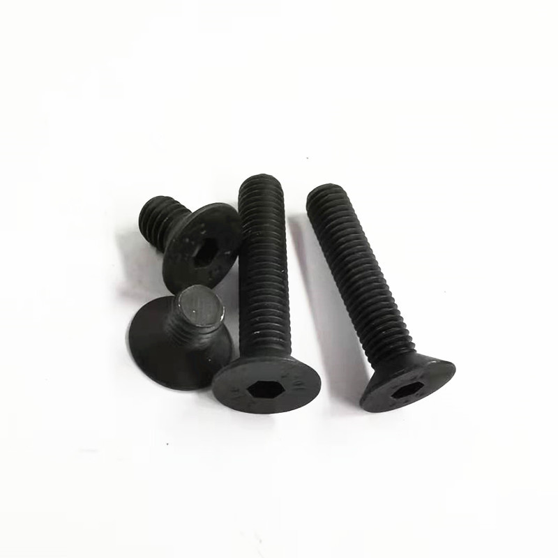 Paidu ANSI/ASME B18.3F Hexagon countersink screw carbon steel blackening quality assurance support customization