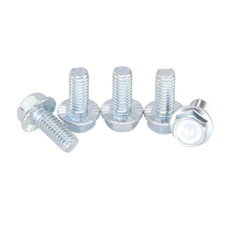 Paidu 2-level American hexagon flange screws with teeth bolts 5-level galvanized specifications complete factory direct sales quality assurance