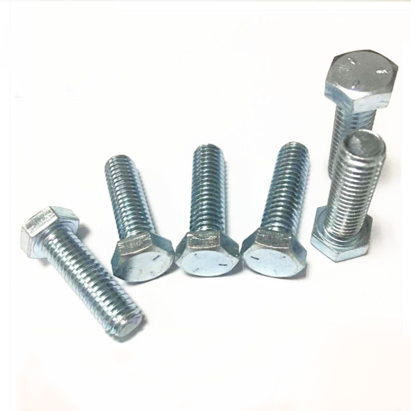 Paidu American 5 external hexagon bolt 8.8 screw manufacturers direct supply galvanized carbon steel quality assurance specifications are complete